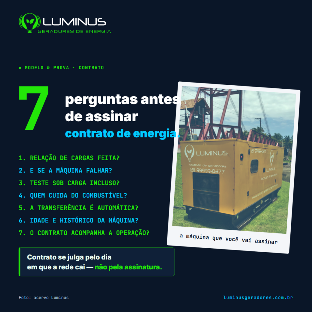 As 7 perguntas para fazer antes de assinar um contrato de energia